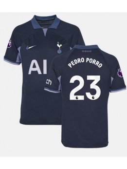 Tottenham Hotspur Pedro Porro #23 Auswärtstrikot 2023-24 Kurzarm